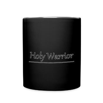 Holy Warrior - Full Colour Mug - black - Front