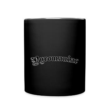 Pyromane - Mug uni - noir - Devant