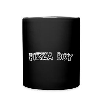 Pizza boy - Full Colour Mug - black - Front