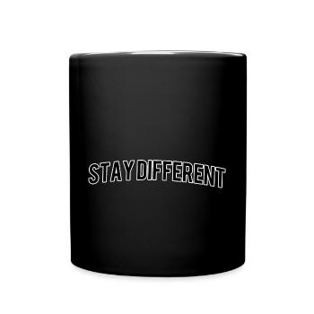 Stay different - Full Colour Mug - black - Front