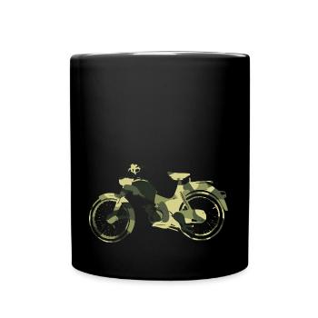 Mofa MV 50 camouflage - Full Colour Mug - black - Front