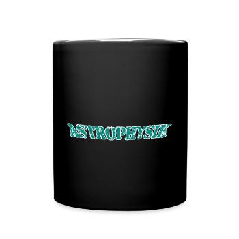 Astrophysik - Tasse einfarbig - Schwarz - Vorne