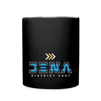 Jena District East - Tasse einfarbig - Schwarz - Vorne