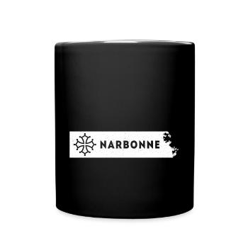 Narbonne Occitanie Frankreich Okzitanisch France - Tasse einfarbig - Schwarz - Vorne