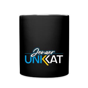 Jenaer Unikat - Tasse einfarbig - Schwarz - Vorne