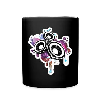 Summer Party and music best speakers gift - Full Colour Mug - black - Front