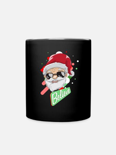 Santa Claus Santa Claus - Full Colour Mug - black