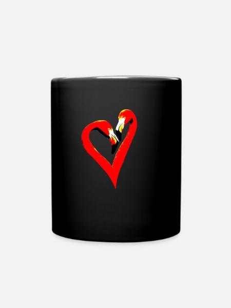 amour - Mug uni - noir