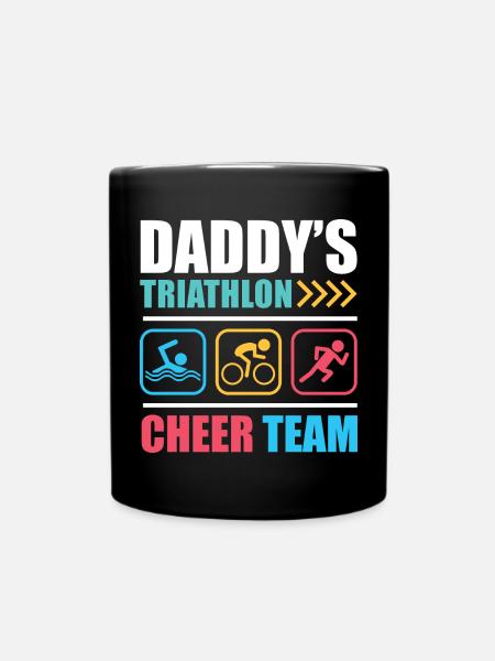 Fan de triathlon - Mug uni - noir