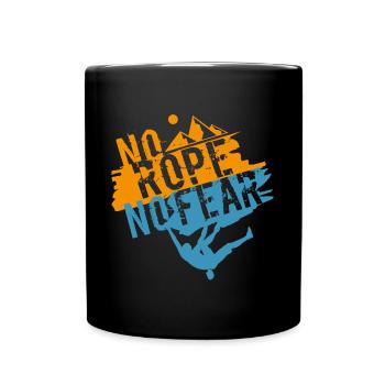 Chemise d'escalade d'escalade - Mug uni - noir - Devant