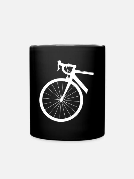 Vélo vélo de vélo câble cadeau - Mug uni - noir