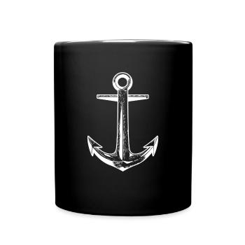 anchor - Full Colour Mug - black - Front