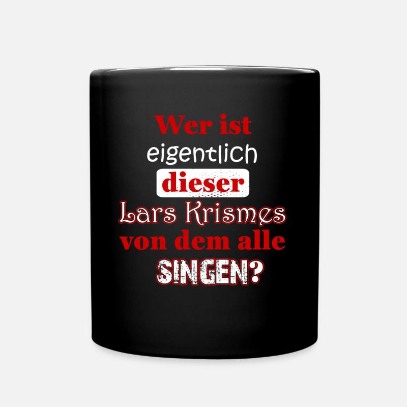 Weihnachten Last Christmas - Lustige Sprüche - Tasse einfarbig - Schwarz