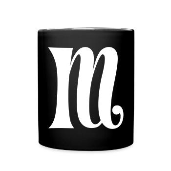 Magic M - Mug uni - noir - Devant
