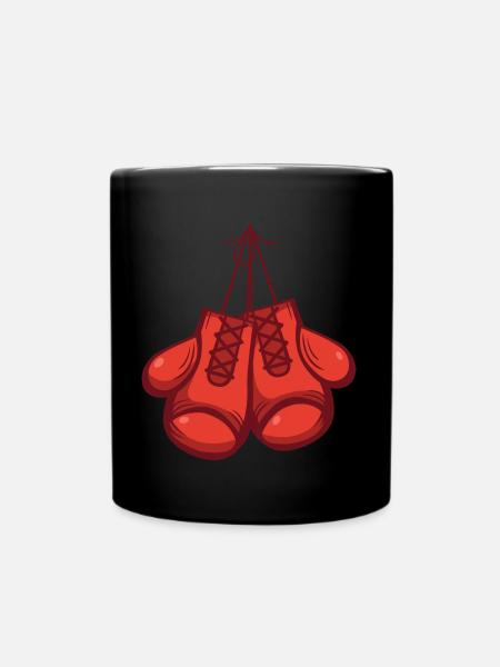 Boxhandschuhe - Tasse einfarbig - Schwarz