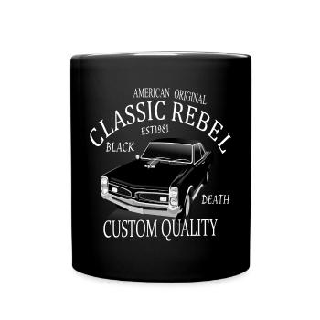 American Classic Rebell - Tasse einfarbig - Schwarz - Vorne