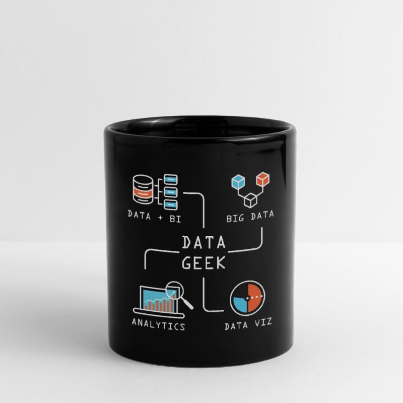 Data Geek Software Developer Full Colour Mug