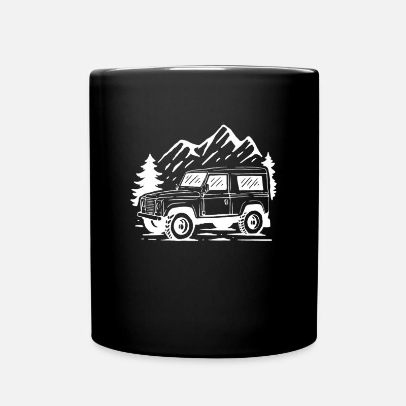 off road 4x4 - Mug uni - noir