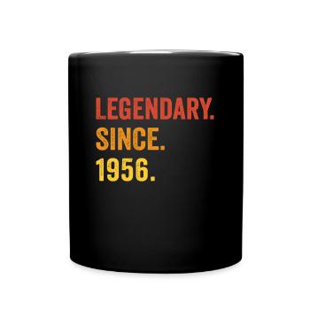 Legendary since 1956 - Tasse einfarbig - Schwarz - Vorne