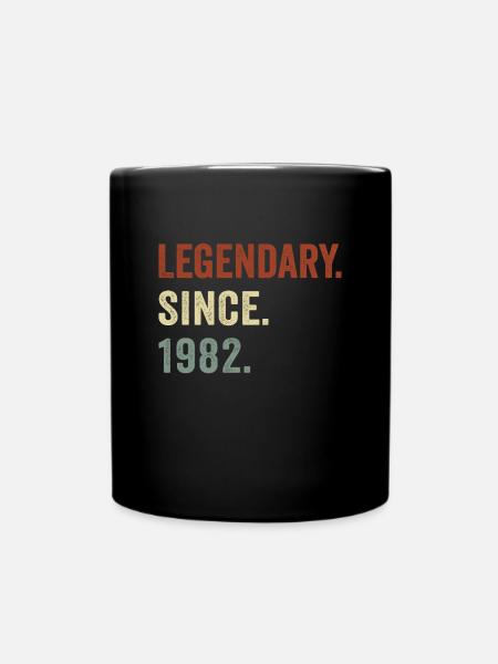Légendaire depuis 1982 - Mug uni - noir