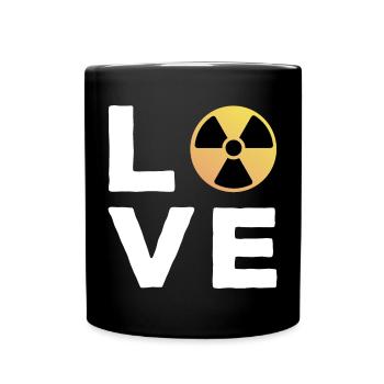 Liebesgeschenk Manip Radioologe Radiologie - Tasse einfarbig - Schwarz - Vorne