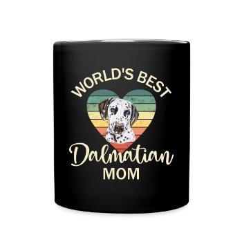 Chien Dalmatien - Mug uni - noir - Devant