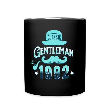 Vintage Gentleman 1992 30 Ans Anniversaire - Mug uni - noir - Devant