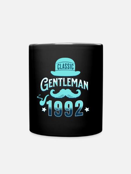 Vintage Gentleman 1992 30 Ans Anniversaire - Mug uni - noir