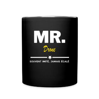 MR. souvent imité, jamais égalé Drone - Mug uni - noir - Devant
