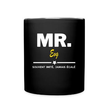 MR. souvent imité, jamais égalé Evg - Mug uni - noir - Devant