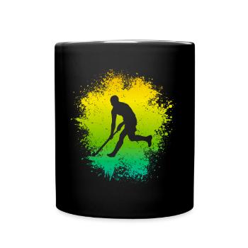 Joueurs de hockey sur gazon Joueurs de hockey Hockey Enfants - Mug uni - noir - Devant