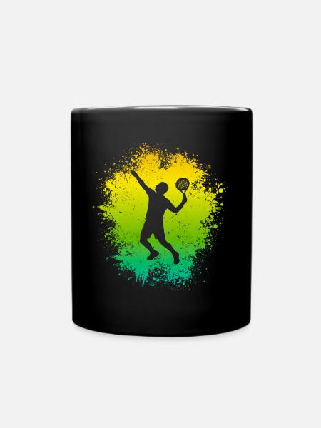 Joueur de padel Enfants Joueur de padel Padel Tennis - Mug uni - noir