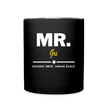 MR. souvent imité, jamais égalé Grs - Mug uni - noir - Devant