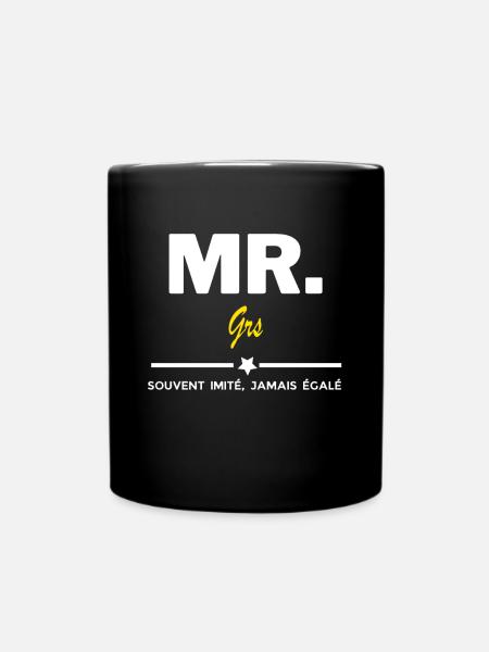 MR. souvent imité, jamais égalé Grs - Mug uni - noir