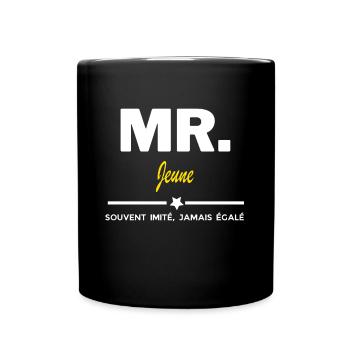 MR. souvent imité, jamais égalé Jeune - Mug uni - noir - Devant
