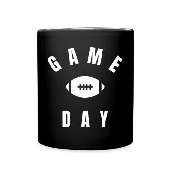 JOUR DE JEU - Mug uni - noir - Devant
