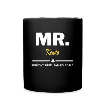 MR. souvent imité, jamais égalé Kendo - Mug uni - noir - Devant