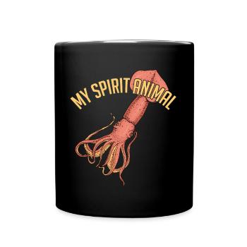 Calmar géant de Kalmar - Mug uni - noir - Devant