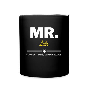 MR. souvent imité, jamais égalé Labo - Mug uni - noir - Devant