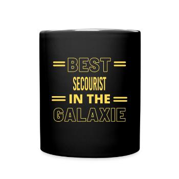 Meilleur secouriste de tous les temps dans la galaxie - Mug uni - noir - Devant