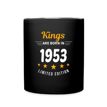 Kings SIND GEBOREN IM JAHR 1953 - Tasse einfarbig - Schwarz - Vorne