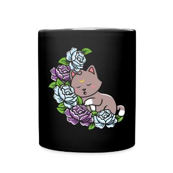 Halloween Pumpkin Witch - Full Colour Mug - black - Front