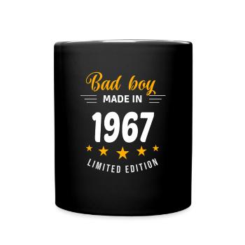 Bad Boy aus dem Jahr 1967 - Tasse einfarbig - Schwarz - Vorne
