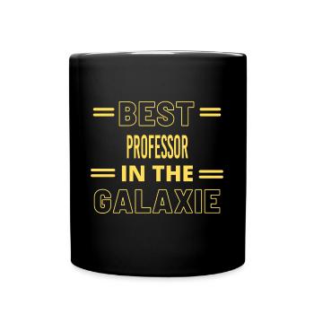 Meilleur professeur de la galaxie - Mug uni - noir - Devant