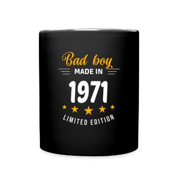 Bad Boy aus dem Jahr 1971 - Tasse einfarbig - Schwarz - Vorne
