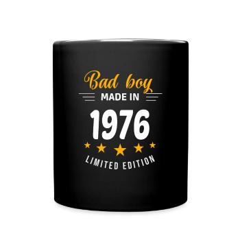 Bad Boy aus dem Jahr 1976 - Tasse einfarbig - Schwarz - Vorne
