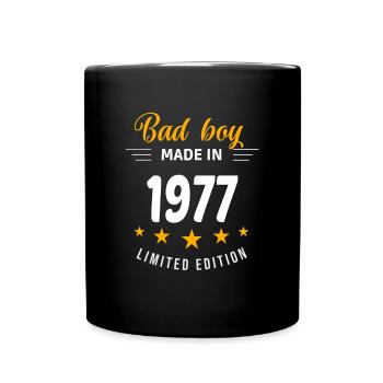 Bad Boy aus dem Jahr 1977 - Tasse einfarbig - Schwarz - Vorne