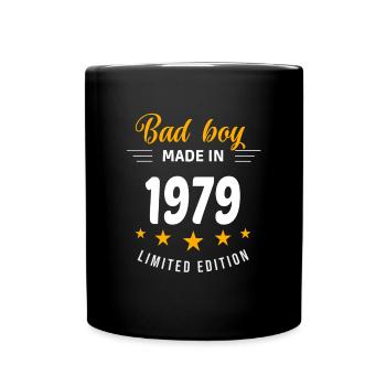 Bad boy réalisé en 1979 - Mug uni - noir - Devant
