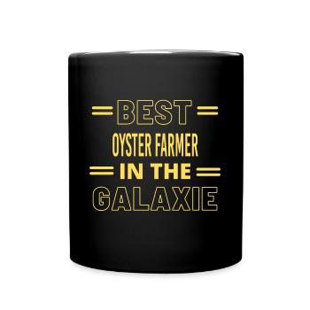 Best Ever IN THE GALAXIE OYSTER FARMER - Tasse einfarbig - Schwarz - Vorne