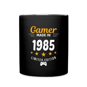 Gamer made in 1985 - Full Colour Mug - black - Front